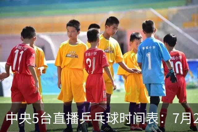 中央5台直播乒乓球时间表：7月2日国乒最新赛程！附CCTV5节目表